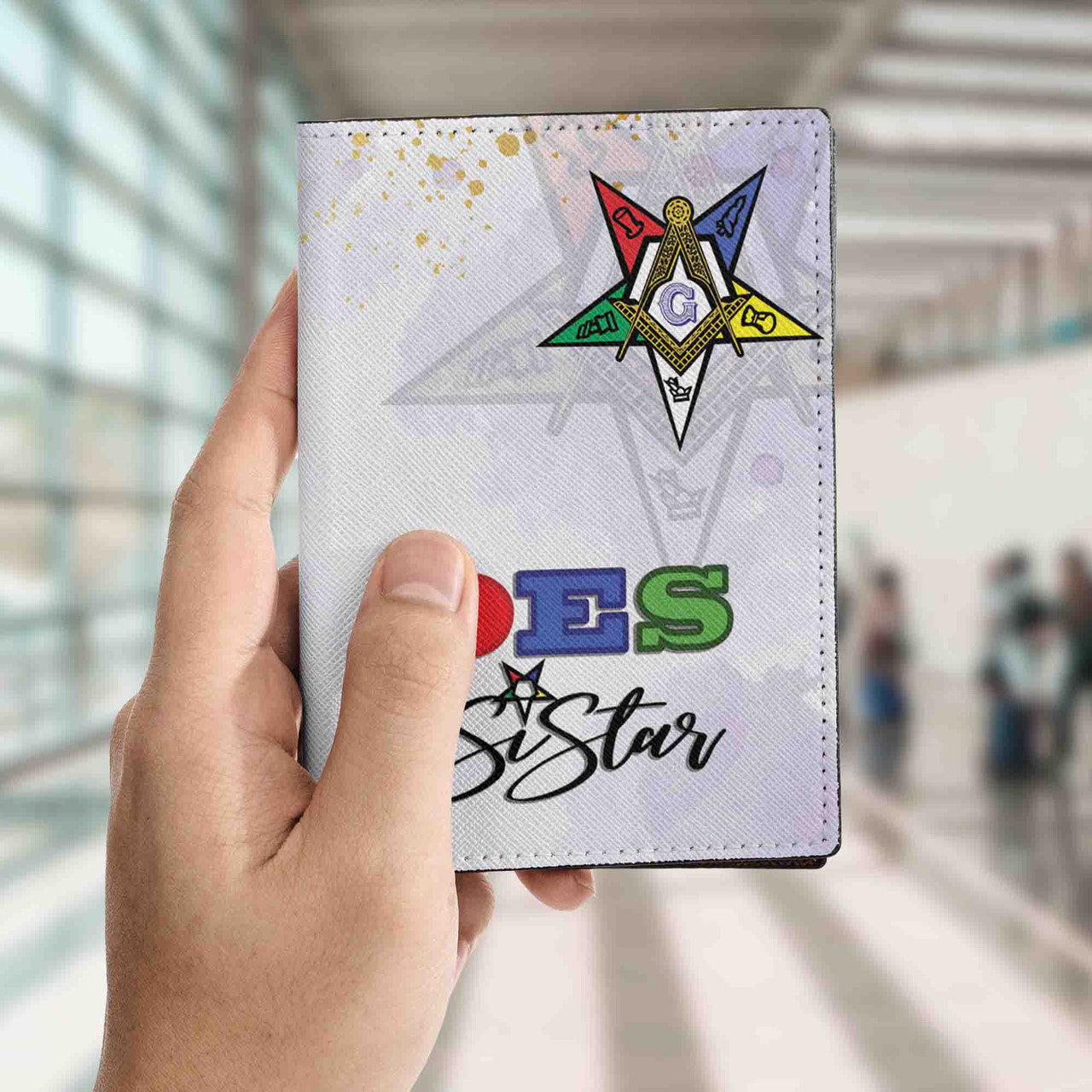 Oder of the Eastern Star OES Sistar Past Patron Mason Freemasonic Passport Holder