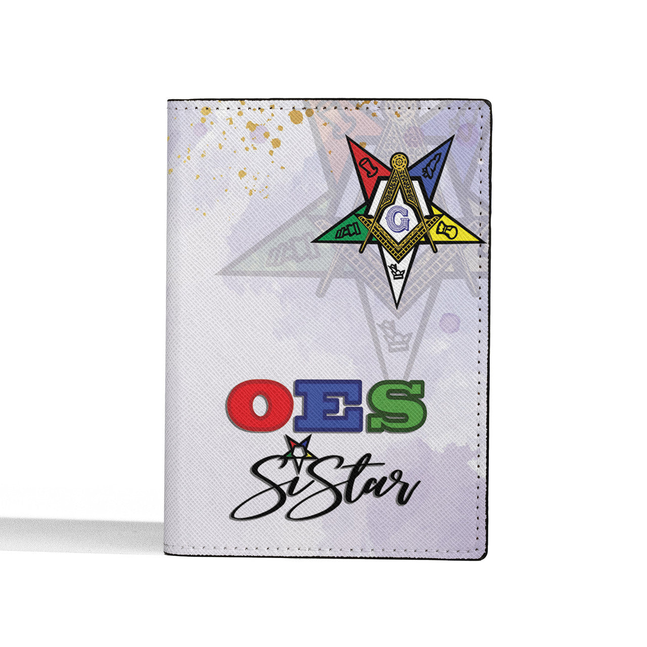 Oder of the Eastern Star OES Sistar Past Patron Mason Freemasonic Passport Holder - FUKAMASONIC