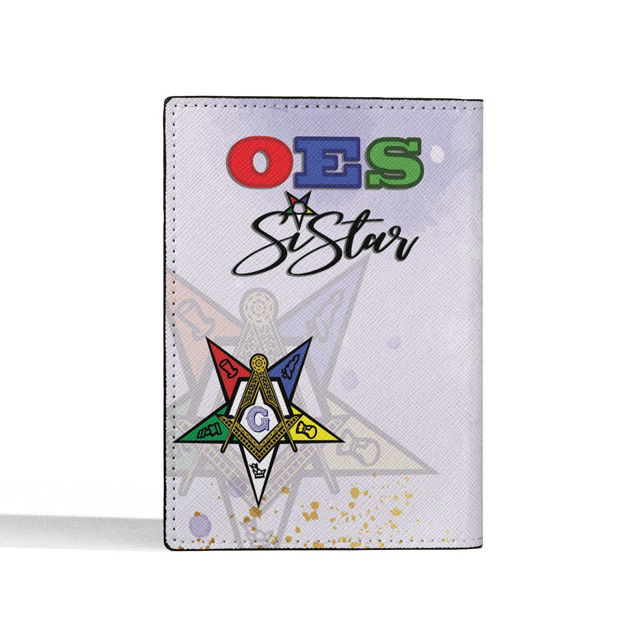 Oder of the Eastern Star OES Sistar Past Patron Mason Freemasonic Passport Holder - FUKAMASONIC