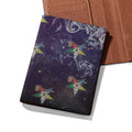 Blue Marble Pattern Order of the Eastern Star OES Past Matron Passort Holder - FUKAMASONIC
