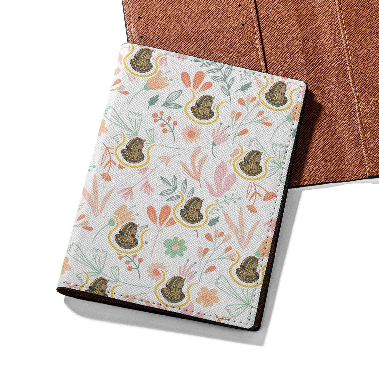 Floral Freemason Ancient Egypt Daughters Ancient Egypt Passport Holder - FUKAMASONIC