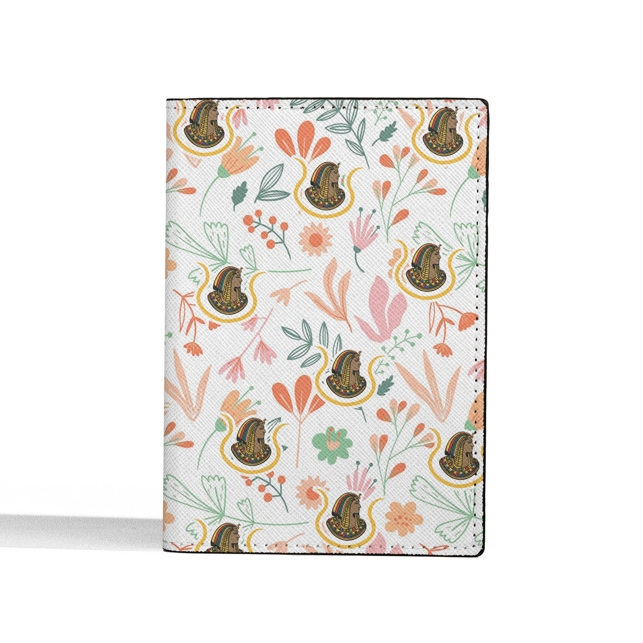 Floral Freemason Ancient Egypt Daughters Ancient Egypt Passport Holder - FUKAMASONIC