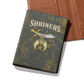 Noble Of Mystic Shriners Ancient Egypt Pattern Passport Holder - FUKAMASONIC