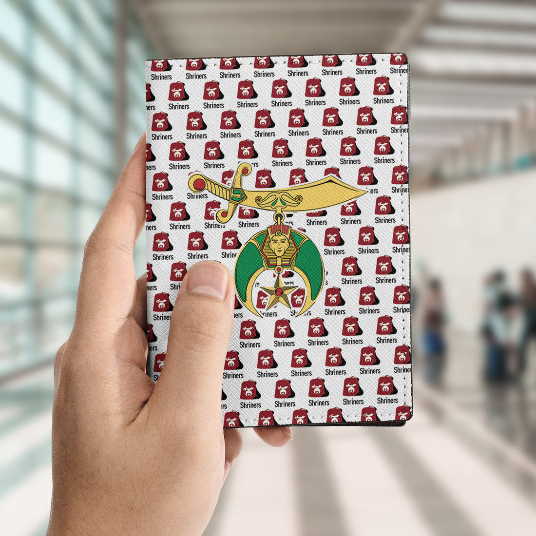 Masonic Noble Shriners Passport Holder