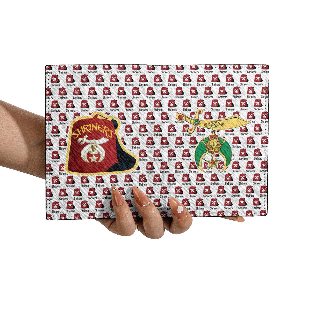 Masonic Noble Shriners Passport Holder - FUKAMASONIC