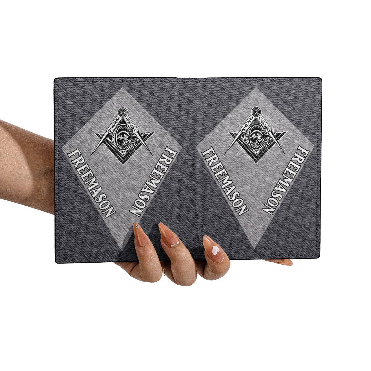 Freemason Masonic Master Mason Passport Holder - FUKAMASONIC