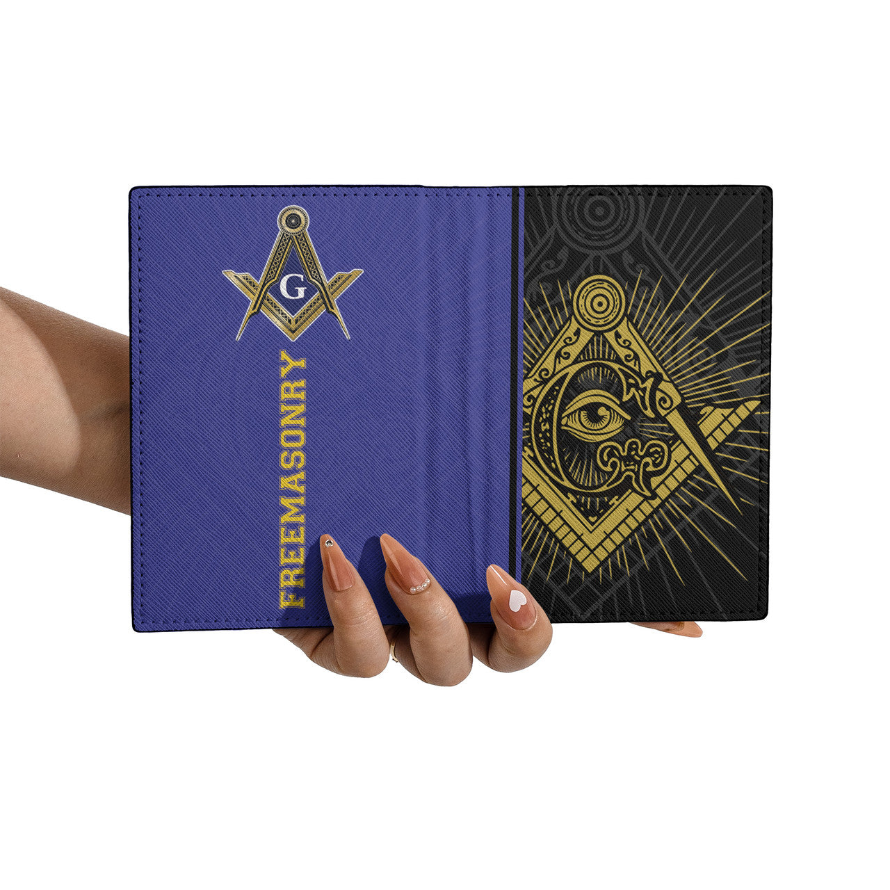 Freemasonry Masonic Master Mason Masonry Passport Holder - FUKAMASONIC