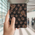OES Masonic Past Patron Vintage Floral Passport Holder