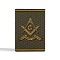 Masonry Faith Hope Charity Freemason Passport Holder - FUKAMASONIC