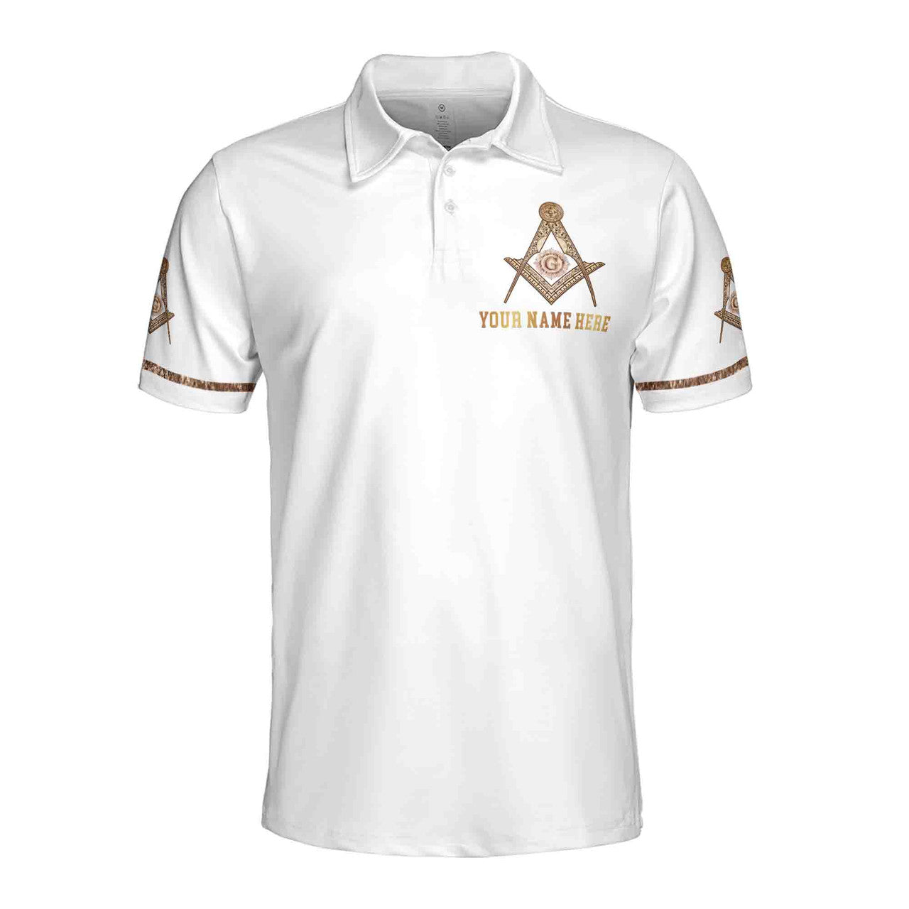Customize Name, Lodge Name and Number Mason Freemasonry 3D All Over Print Polo Shirt Size S-5XL - FUKAMASONIC