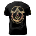 Customize Name Number Lodge Masonic Freemasonary 3D T-shirt S-5XL - FUKAMASONIC