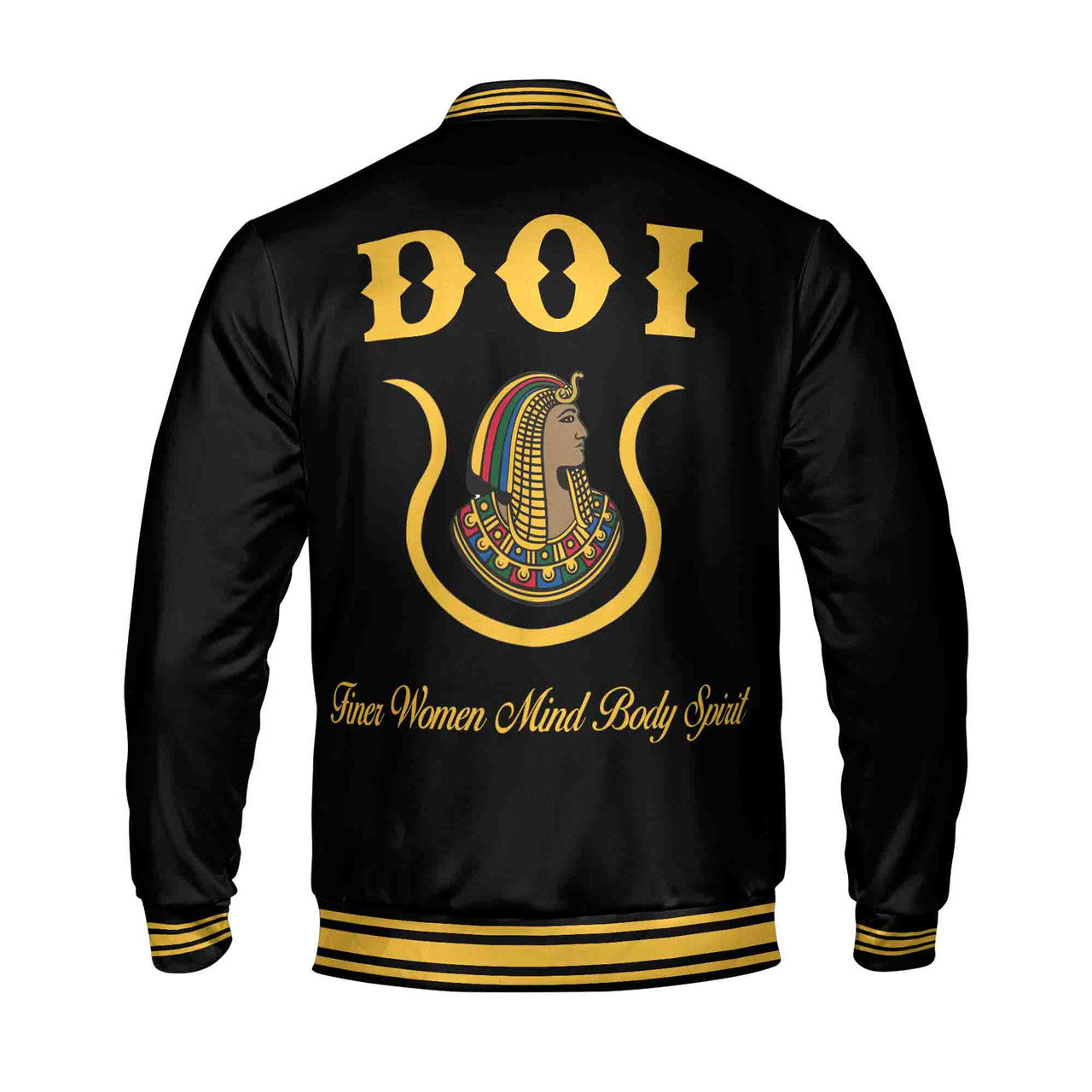 Custom Name Daughters of Isis Ancient Egyptian Order Nobles Mystic Shriner PHA Baseball Jacket S-5XL - FUKAMASONIC