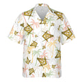 Custom Masonic Master Mason Tropical Summer Pattern Hawaiian Shirt S-5XL - FUKAMASONIC
