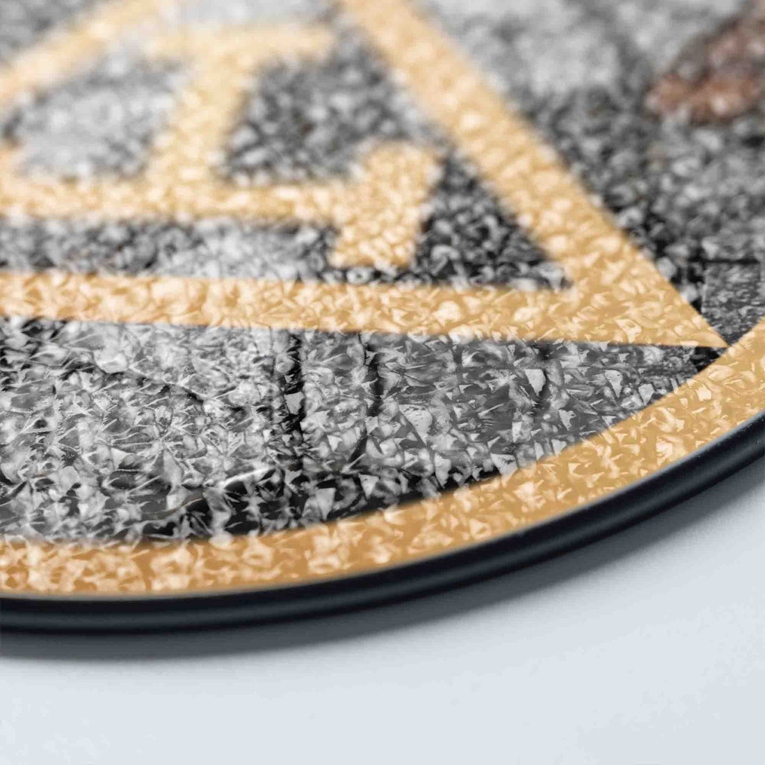 Royal Arch Symbol Mosaic Pattern, York Rite Stained Glass Suncatcher