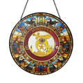 Shriners Symbol Ancient Egypt Style Masonic Stained Glass Suncatcher