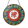 Heroines of Jericho Mosaic Masonic Stained Glass Suncatcher