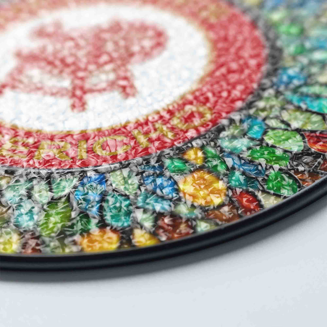 Heroines of Jericho Mosaic Masonic Stained Glass Suncatcher