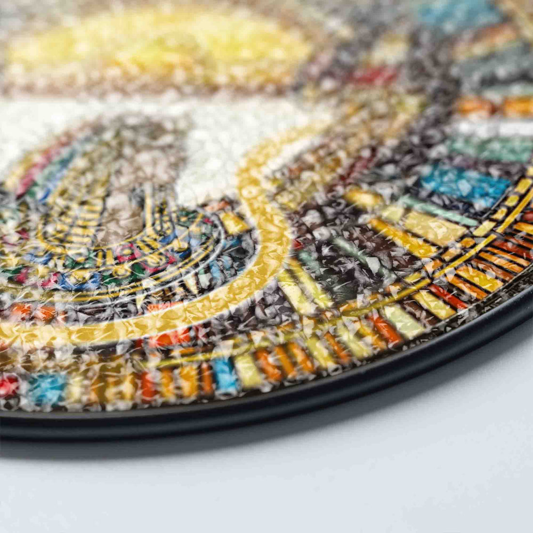 Imperial Court Daughters of Isis DOI Sunset Egyptian Masonic Stained Glass Suncatcher