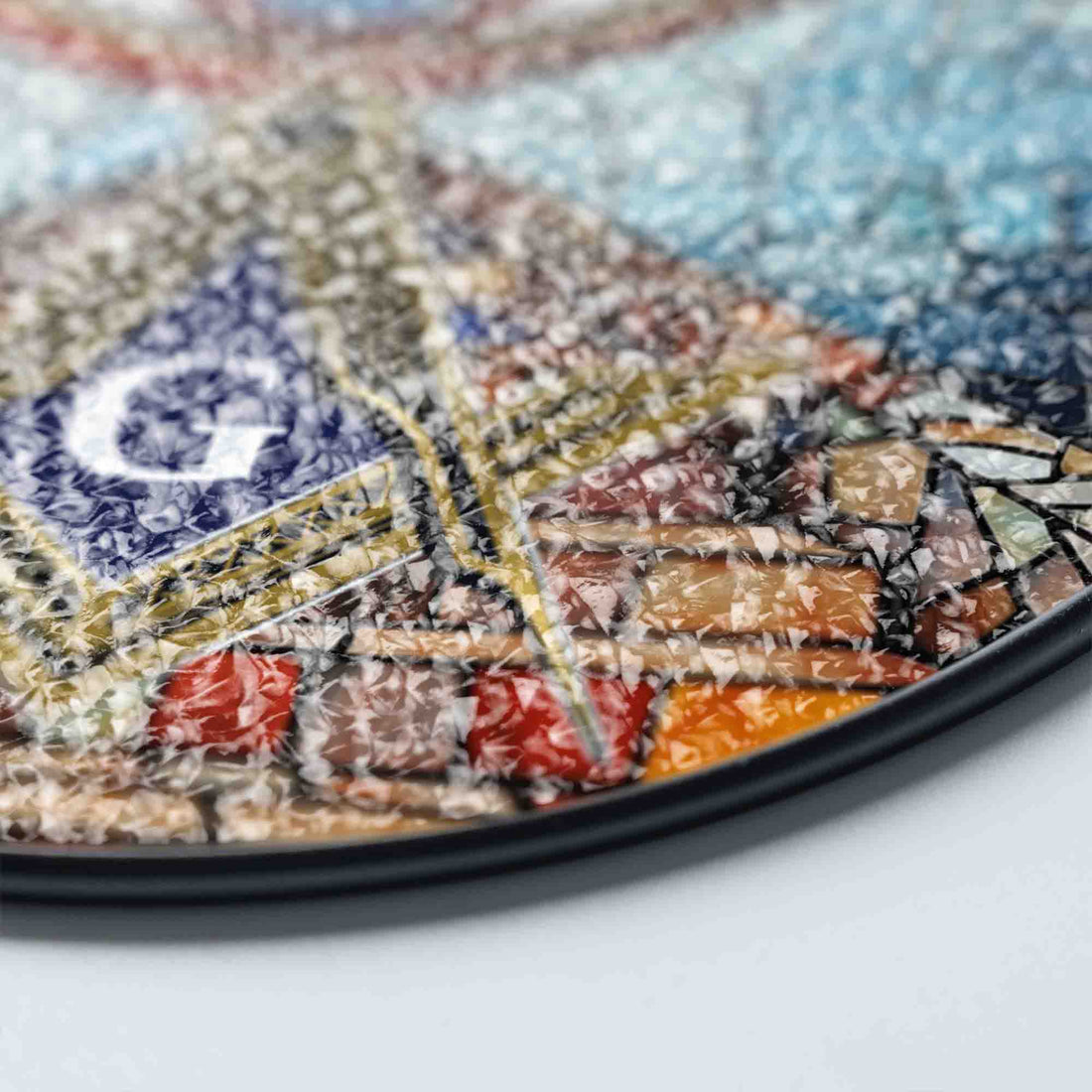 Upward Stairways All Seeing Eye Masonic Colorful Glass Suncatcher