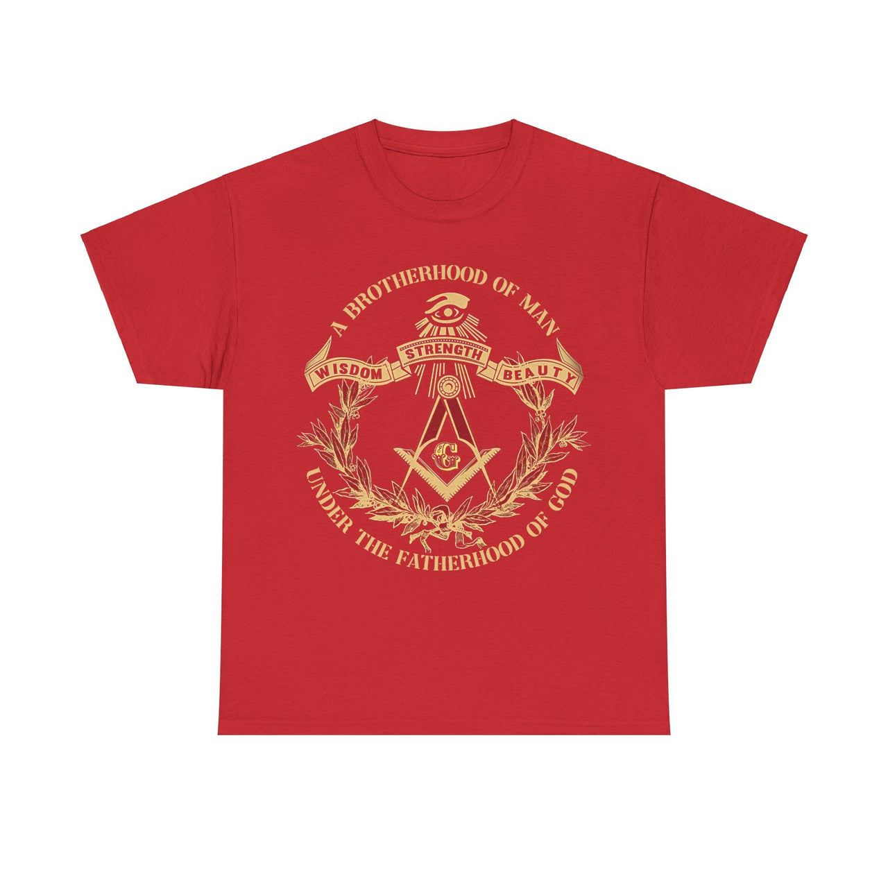 A Brotherhood of Man Masonic Freemasonary Unisex T-shirt S-5XL - FUKAMASONIC