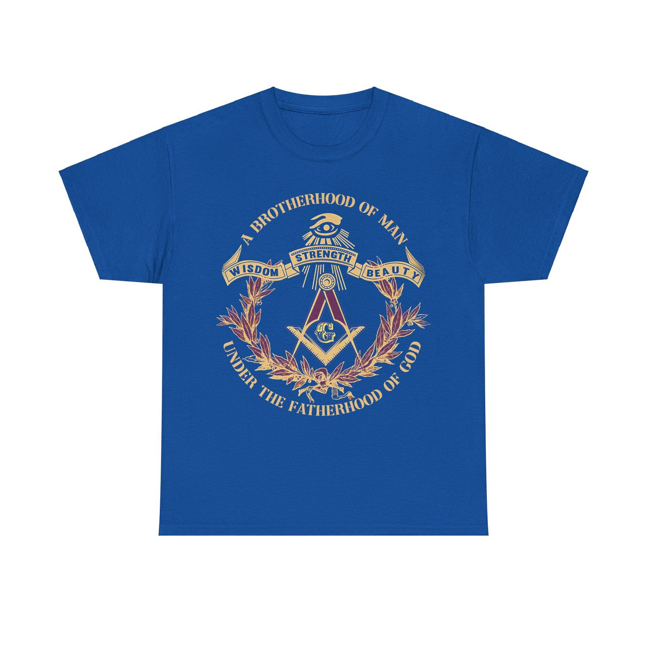 A Brotherhood of Man Masonic Freemasonary Unisex T-shirt S-5XL - FUKAMASONIC