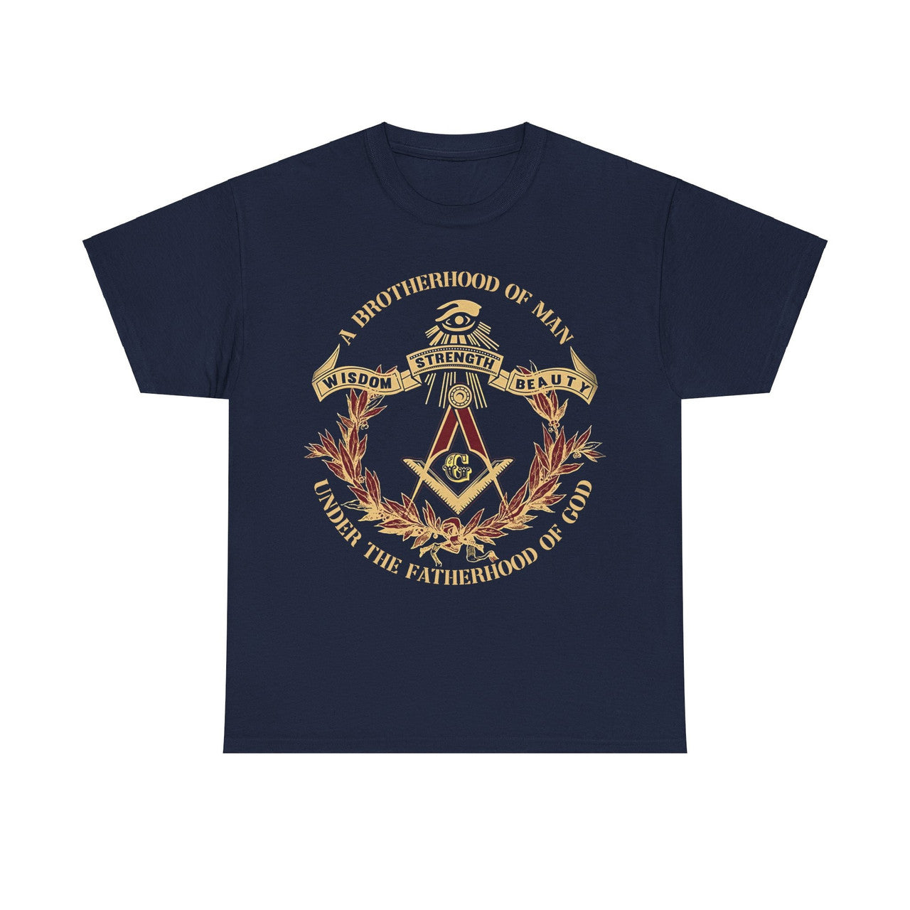 A Brotherhood of Man Masonic Freemasonary Unisex T-shirt S-5XL - FUKAMASONIC