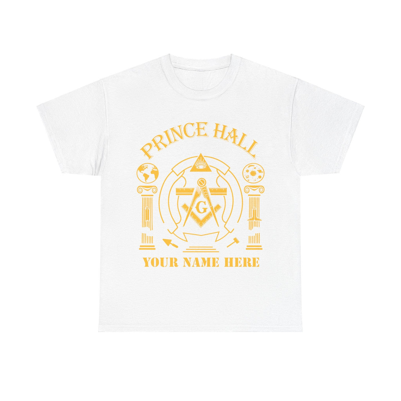 Custom Name Greats Mason Masonic Prince Hall Masons Unisex T-Shirt - FUKAMASONIC