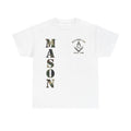 Custom Camo Masonic Square and Compass, Freemasonary Unisex T-Shirt S-5XL - FUKAMASONIC