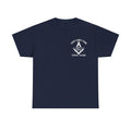Customize Name Number Lodge Masonic Freemasonary White Logo Unisex T-shirt S-5XL - FUKAMASONIC