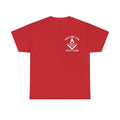 Customize Name Number Lodge Masonic Freemasonary White Logo Unisex T-shirt S-5XL - FUKAMASONIC