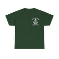 Customize Name Number Lodge Masonic Freemasonary White Logo Unisex T-shirt S-5XL - FUKAMASONIC