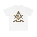 Faith Hope Charity Masonic Square and Compass, Freemasonary Unisex T-Shirt S-5XL - FUKAMASONIC