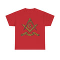 Faith Hope Charity Masonic Square and Compass, Freemasonary Unisex T-Shirt S-5XL - FUKAMASONIC