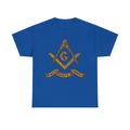 Faith Hope Charity Masonic Square and Compass, Freemasonary Unisex T-Shirt S-5XL - FUKAMASONIC