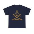 Faith Hope Charity Masonic Square and Compass, Freemasonary Unisex T-Shirt S-5XL - FUKAMASONIC