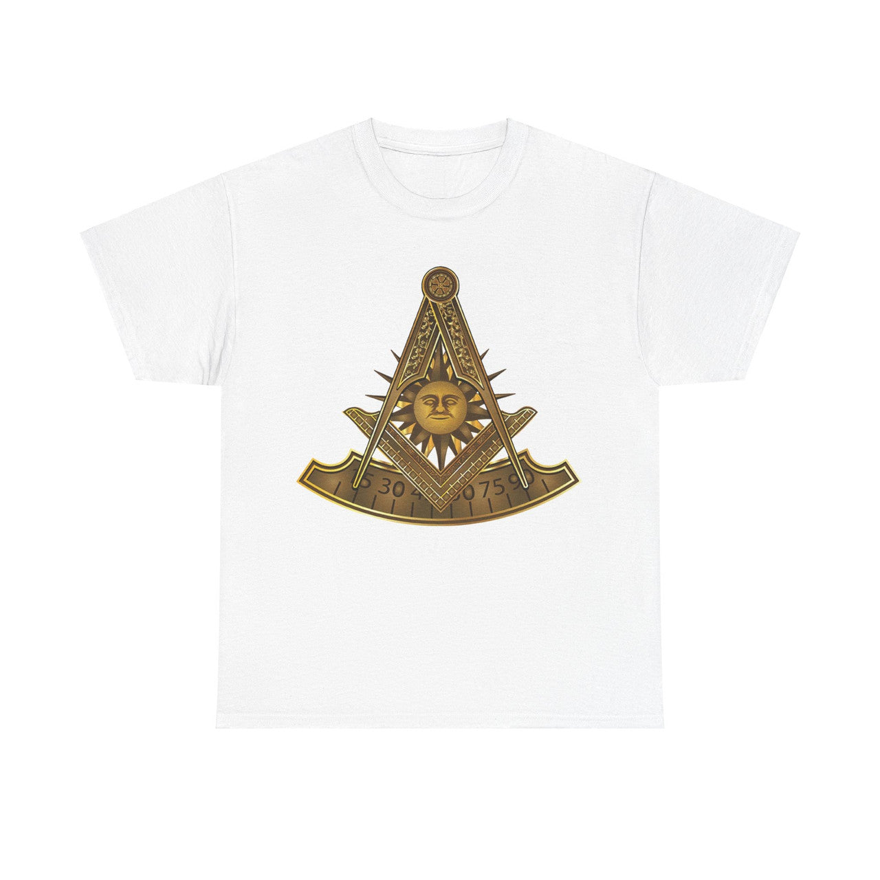 Masonic Past Master Sun Freemason Unisex T-Shirt - FUKAMASONIC
