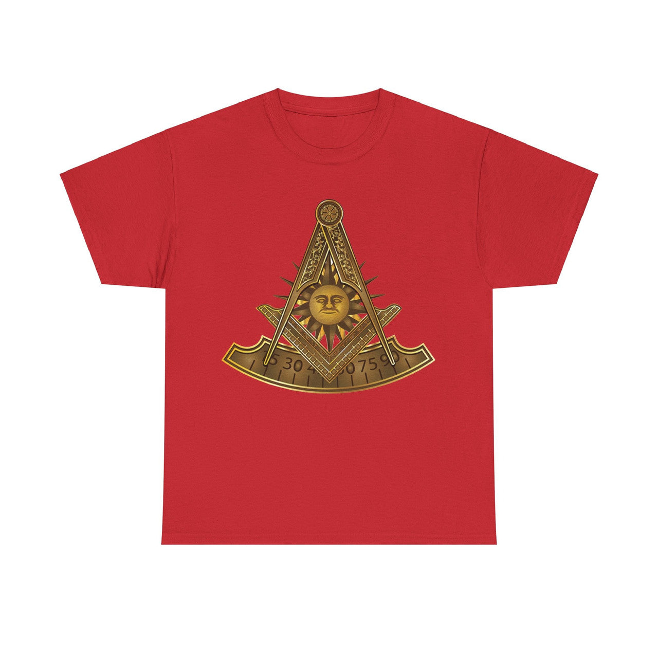 Masonic Past Master Sun Freemason Unisex T-Shirt - FUKAMASONIC