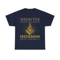 Freemason Heal The Soul Masonic Freemasonary Unisex T-Shirt - FUKAMASONIC