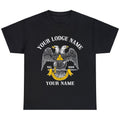Customized Scottish Rite 32 Degree Emblem Masonic Unisex T Shirt S-5XL