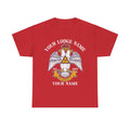 Customized Scottish Rite 33 Degree Emblem Masonic Unisex T Shirt S-5XL - FUKAMASONIC