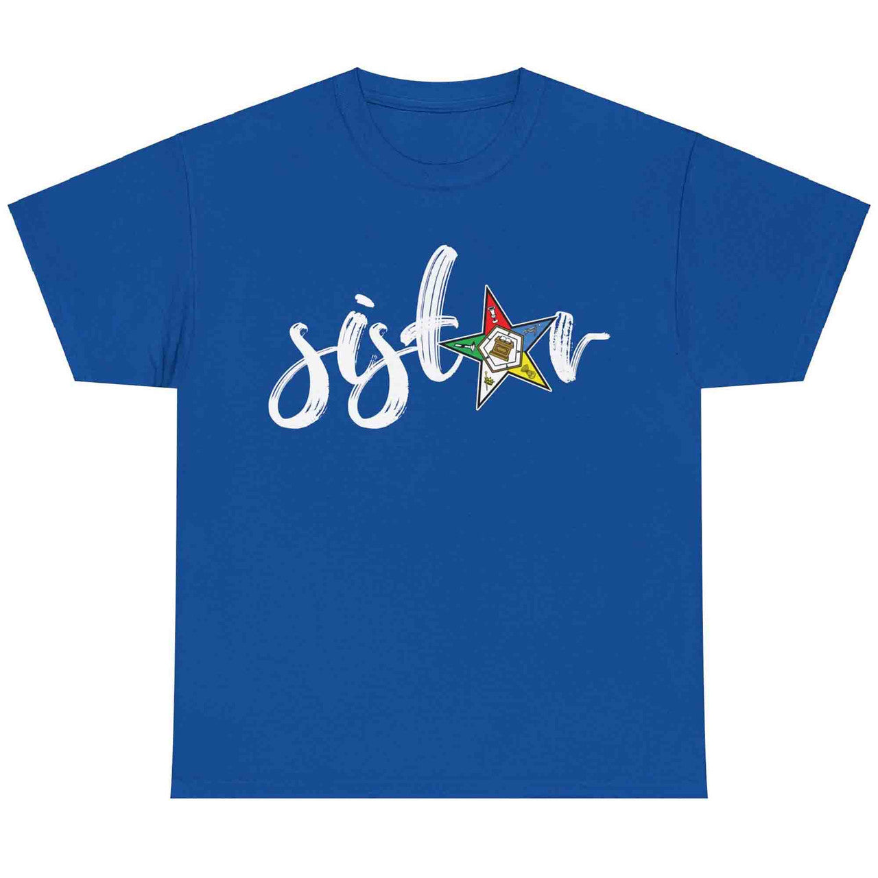 OES Emblem Order of the Eastern Star Sistar T-Shirt - FUKAMASONIC