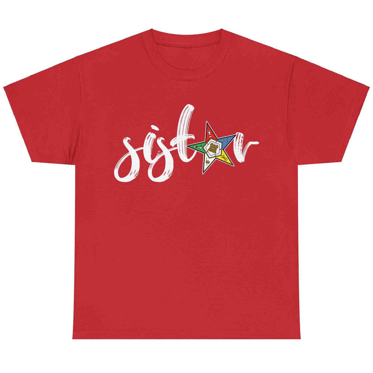 OES Emblem Order of the Eastern Star Sistar T-Shirt - FUKAMASONIC