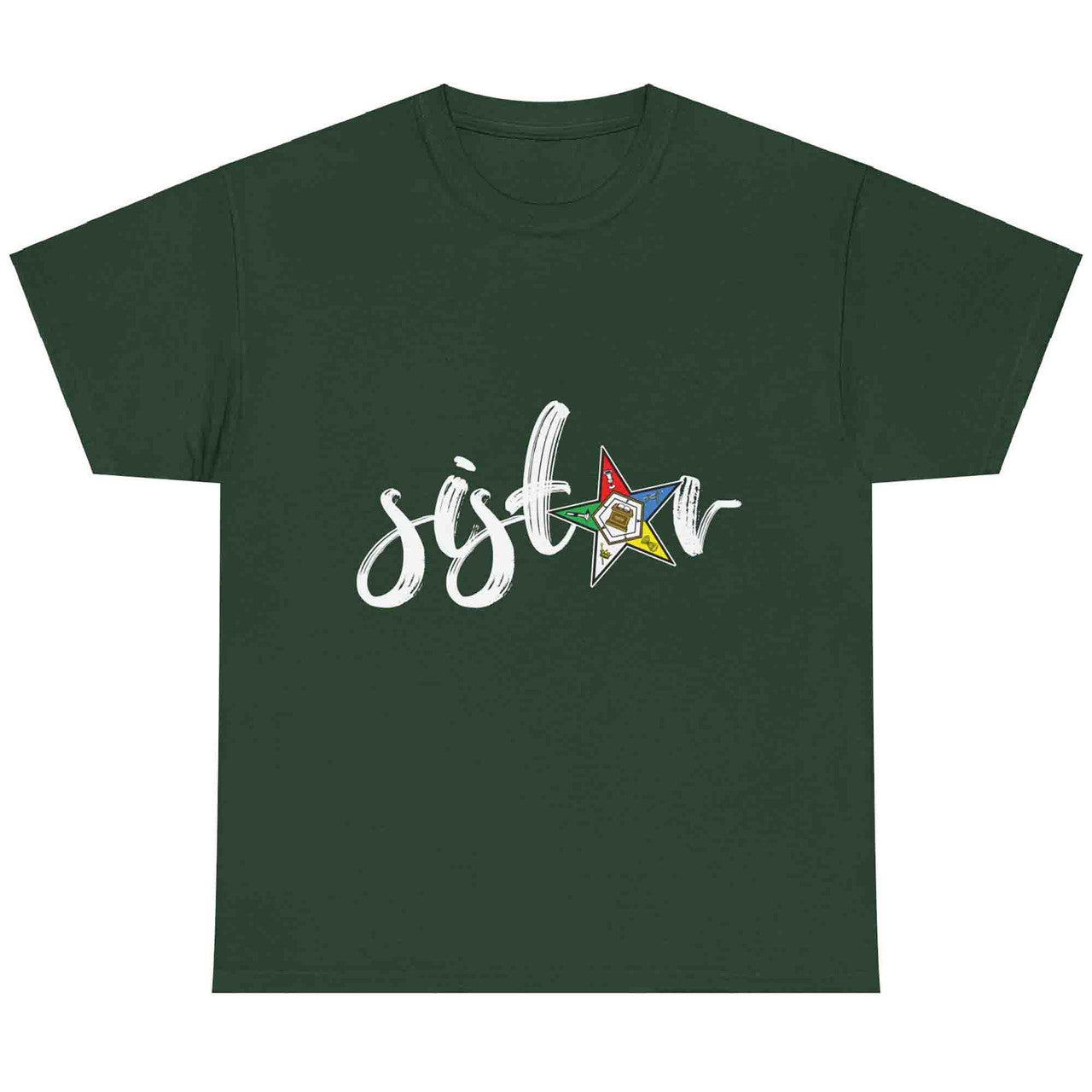 OES Emblem Order of the Eastern Star Sistar T-Shirt - FUKAMASONIC