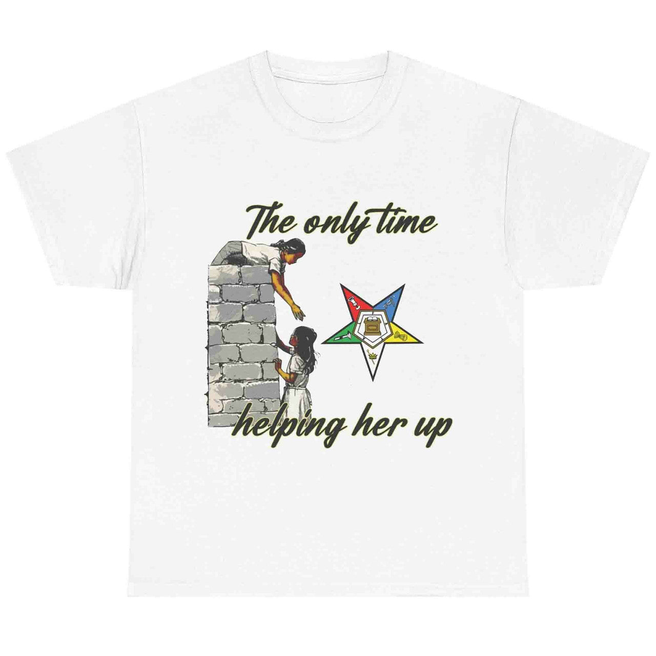 Order Of The Eastern Star OES Ring Diva Sisters of Color T-Shirt - FUKAMASONIC