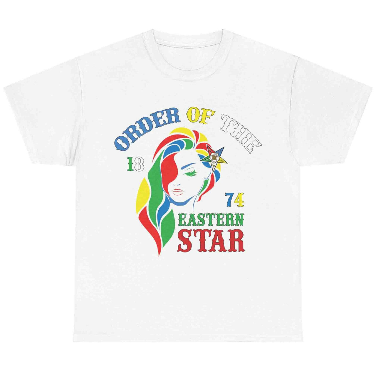 Order Of The Eastern Star OES Ring Diva Sisters of Color 2D T-Shirt - FUKAMASONIC