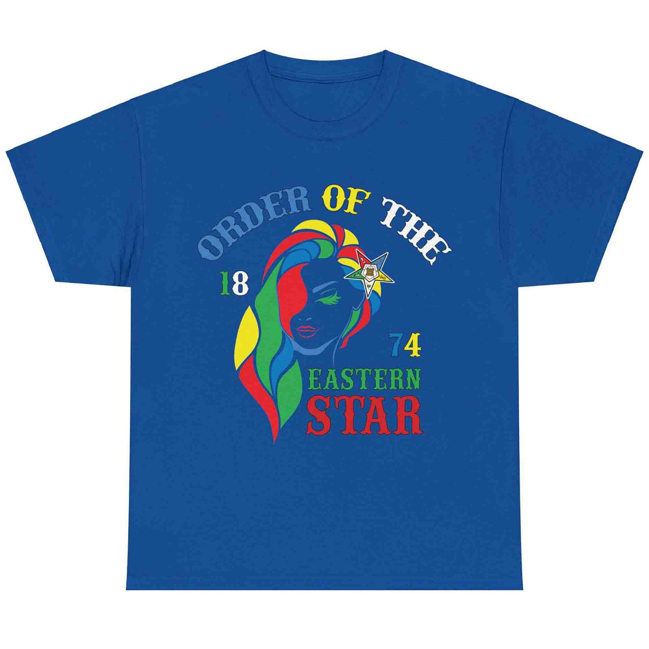Order Of The Eastern Star OES Ring Diva Sisters of Color 2D T-Shirt - FUKAMASONIC