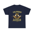The Harder, The Road, The More Skilled It's Traveler So Mote It Be ( On Back ) T-Shirt - FUKAMASONIC