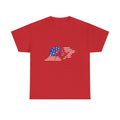 Vintage US Mason Flag Square and Compass Masonic T-Shirt - FUKAMASONIC