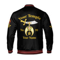 Personalized Shriners With Mason Noble Shriner Varsity Jacket S-5XL - FUKAMASONIC