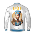 Customized Daughter of Isis DOI Pyramid Varsity Jacket S-5XL - FUKAMASONIC